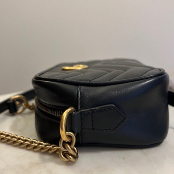 GUCCI GG Marmont Mini Camera Bag - Picture 14 of 16
